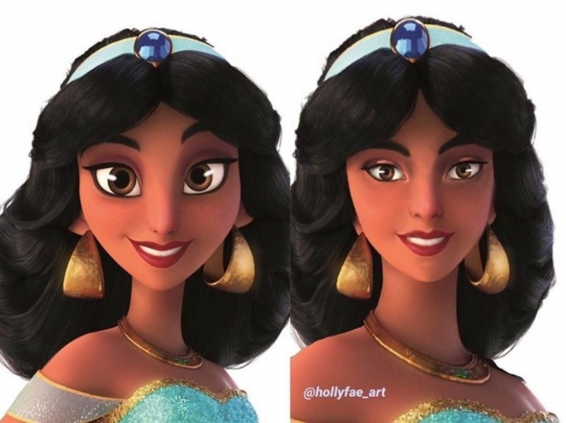 10 Disney cartoon characters with more realistic Faces 10 Disney cartoon characters with more realistic Faces