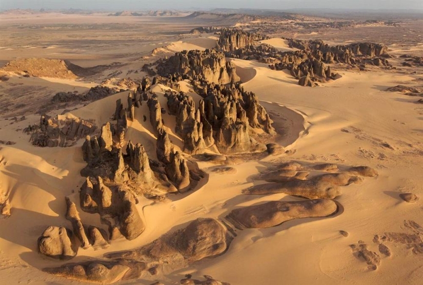 10 impresionantes vistas del desierto desde el aire 10 impresionantes vistas del desierto desde el aire