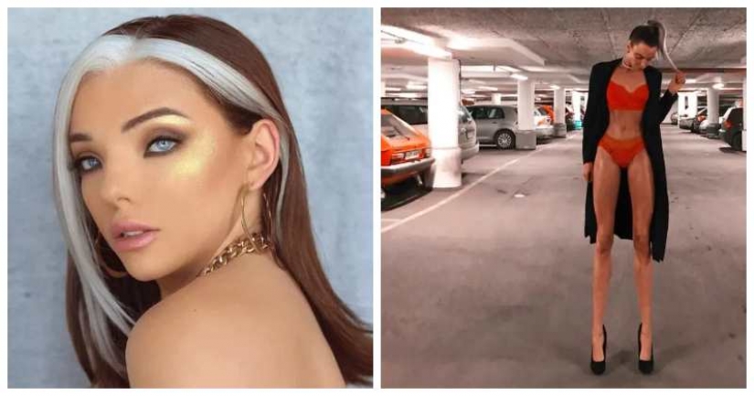 10 incredible beauties with unique appearance