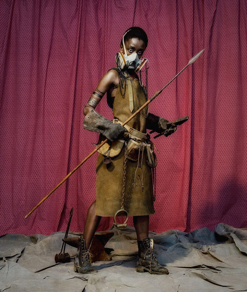 10 princesas africanas en el fantástico proyecto fotográfico de Nkosozana