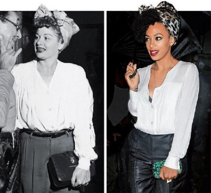 11 celebrities who have copied the style stars from the past 11 celebrities who have copied the style stars from the past