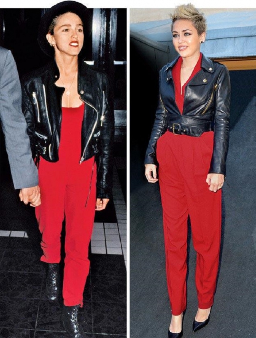 11 celebrities who have copied the style stars from the past 11 celebrities who have copied the style stars from the past