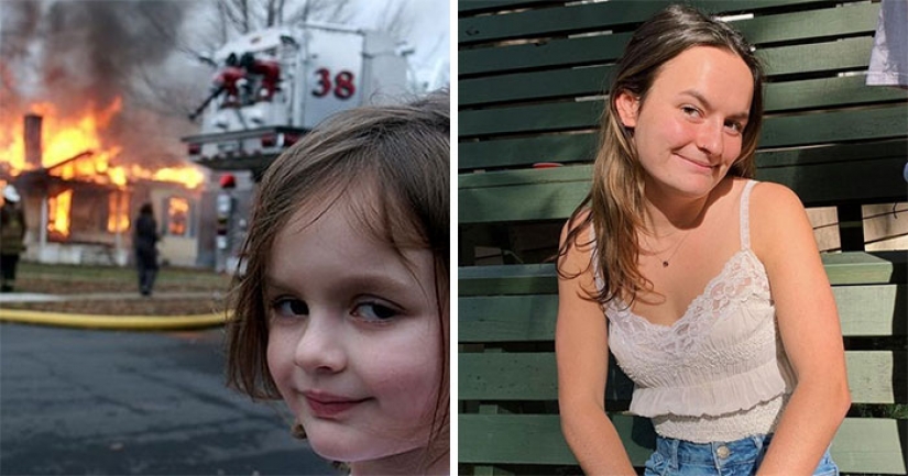 11 fotos que muestran como han cambiado los héroes de famosos memes