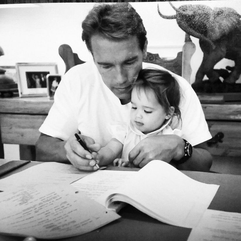 11 photos that prove Arnold Schwarzenegger is not just a star - he is a fabulous dad