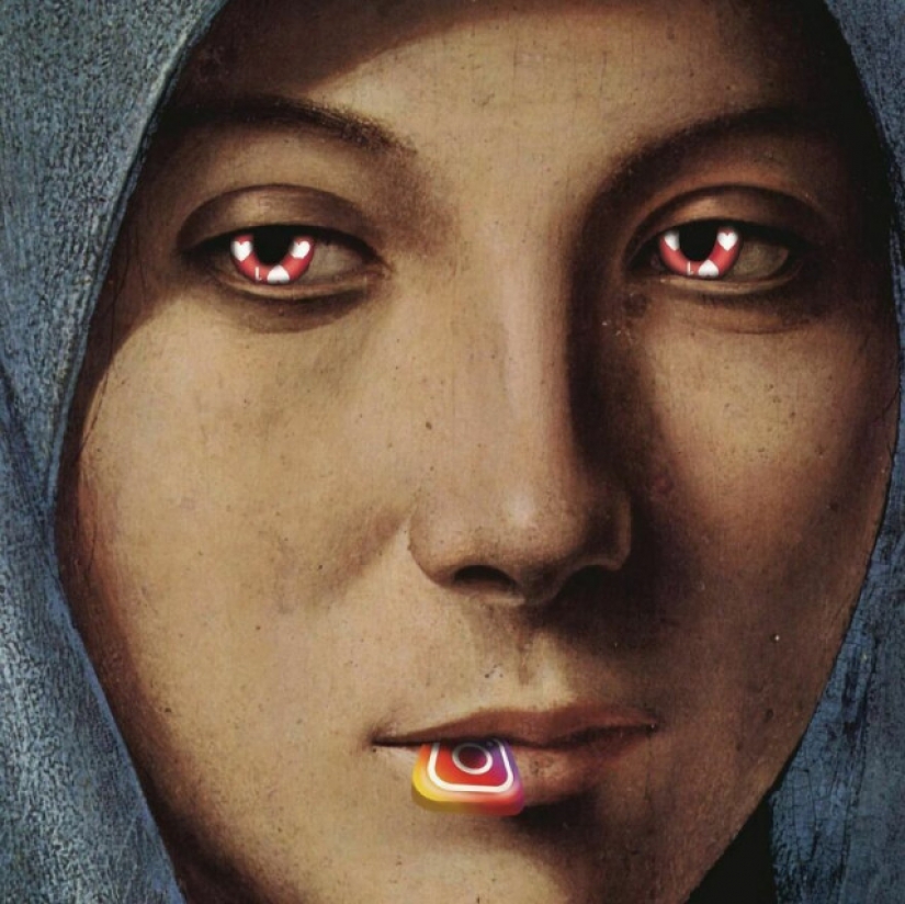 12 classic paintings that have updated in the context of social networks