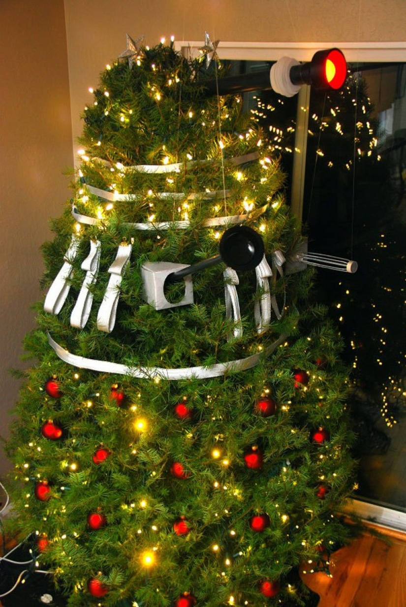 13 de la más fea de árboles de Navidad