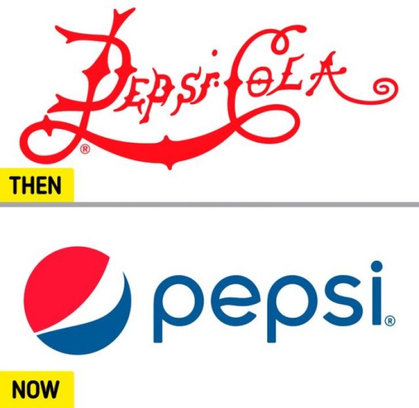 13 famous brand logos that have changed over the past 50 years