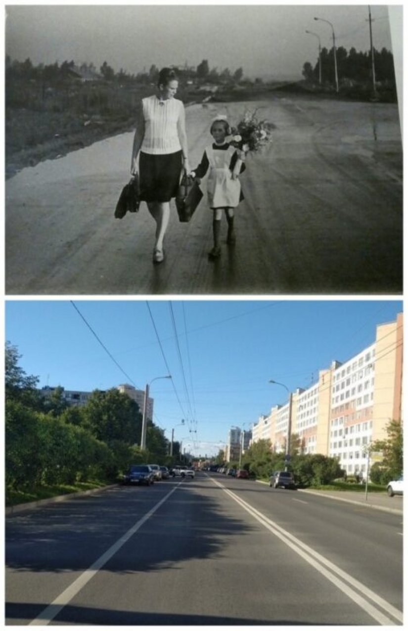 14 fotos para comparar el viejo y el nuevo San Petersburgo