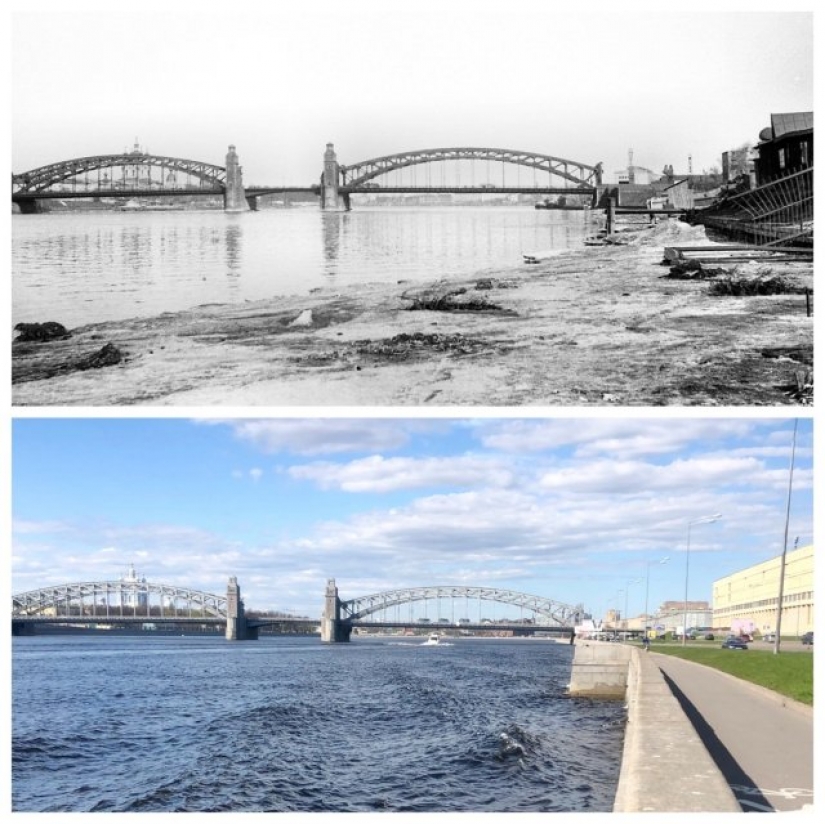 14 fotos para comparar el viejo y el nuevo San Petersburgo