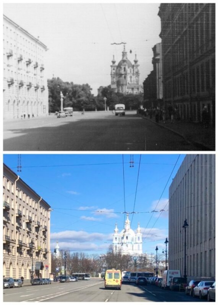 14 fotos para comparar el viejo y el nuevo San Petersburgo