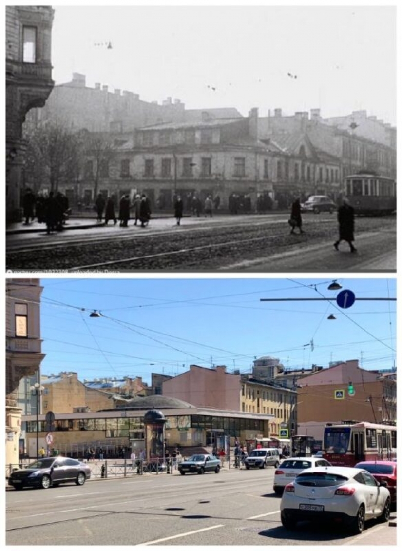 14 fotos para comparar el viejo y el nuevo San Petersburgo