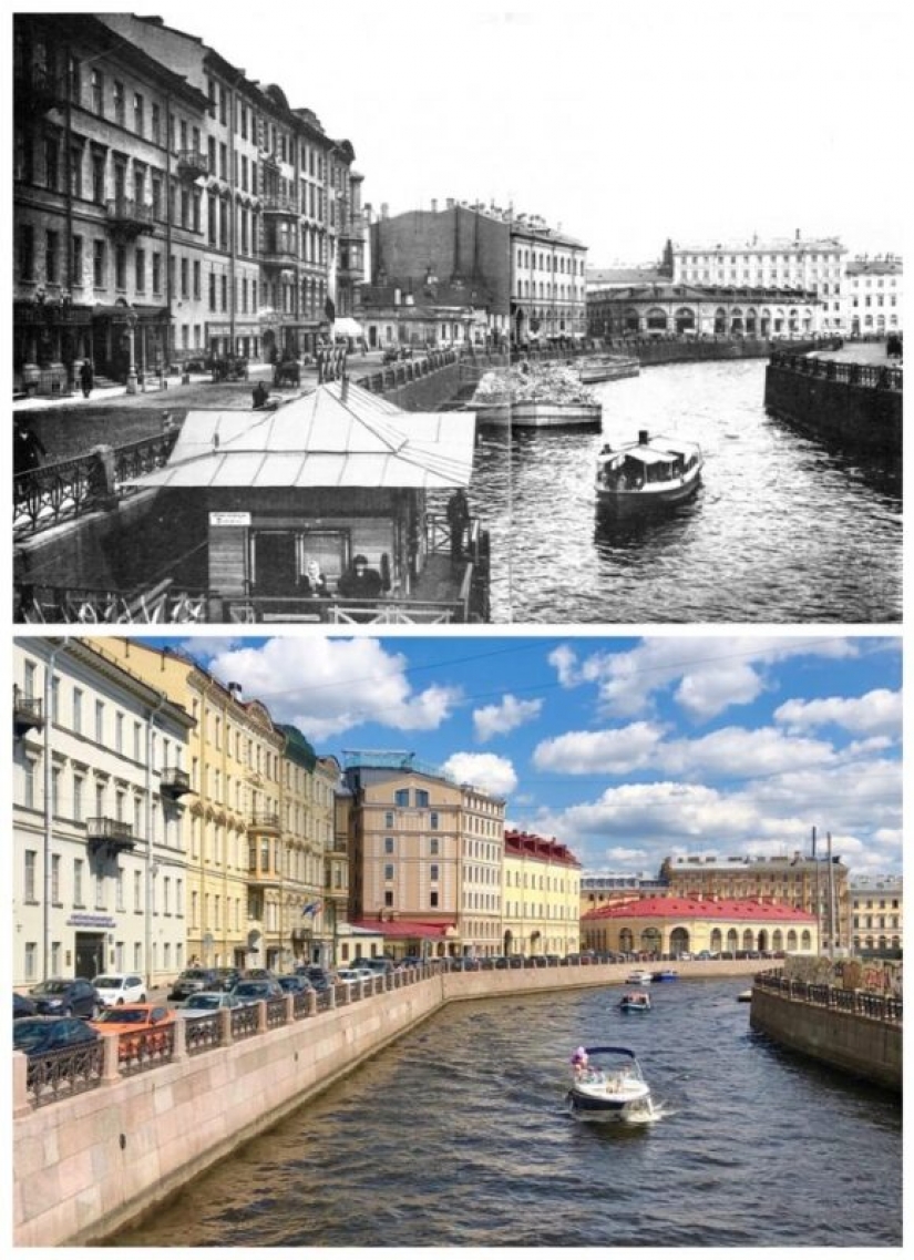 14 fotos para comparar el viejo y el nuevo San Petersburgo