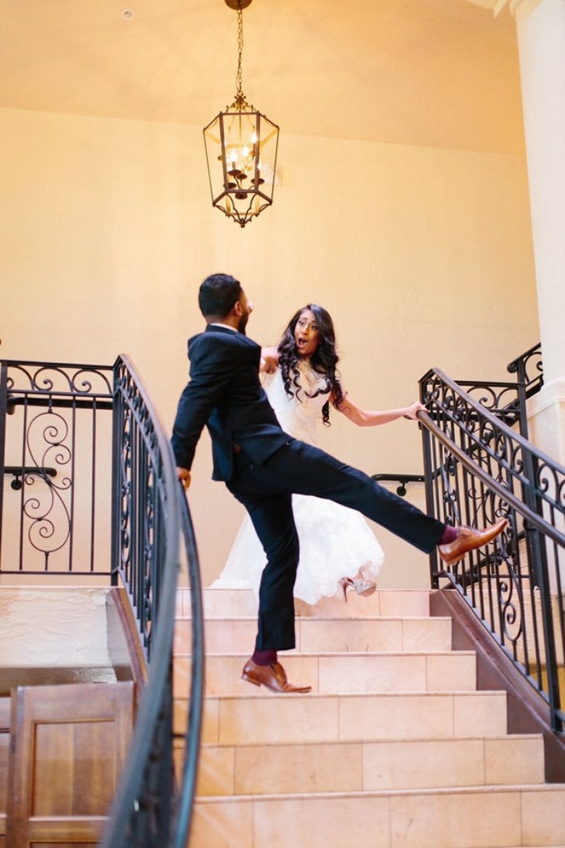 14 recién casados ​​que demostraron que las bodas perfectas solo ocurren en las películas