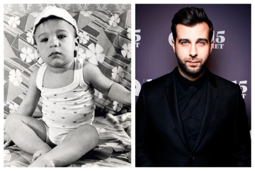 14 Russian stars in childhood and now