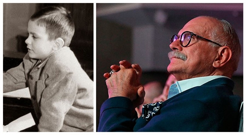 14 Russian stars in childhood and now