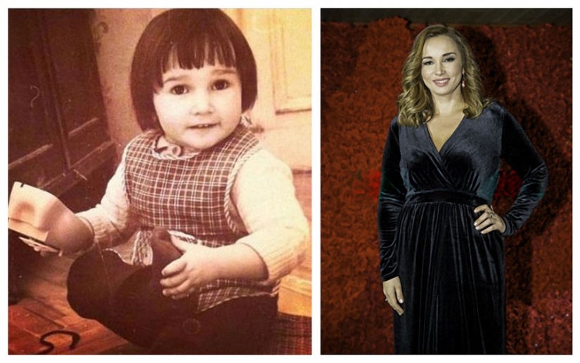 14 Russian stars in childhood and now