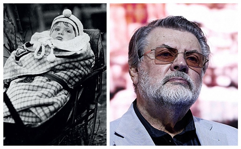 14 Russian stars in childhood and now