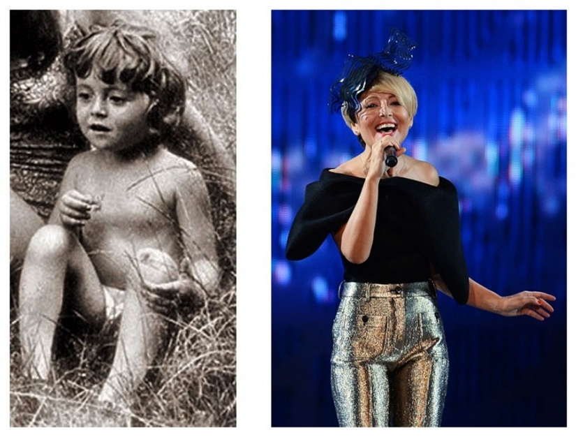 14 Russian stars in childhood and now