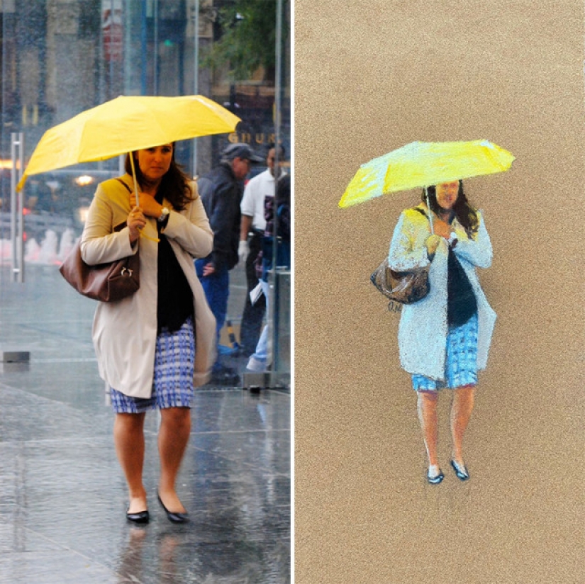 15 atmosférica dibujos de la gente de nueva York de los Rusos Oli Nick 15 atmosférica dibujos de la gente de nueva York de los Rusos Oli Nick