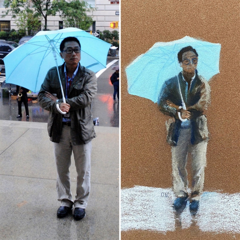 15 atmosférica dibujos de la gente de nueva York de los Rusos Oli Nick 15 atmosférica dibujos de la gente de nueva York de los Rusos Oli Nick