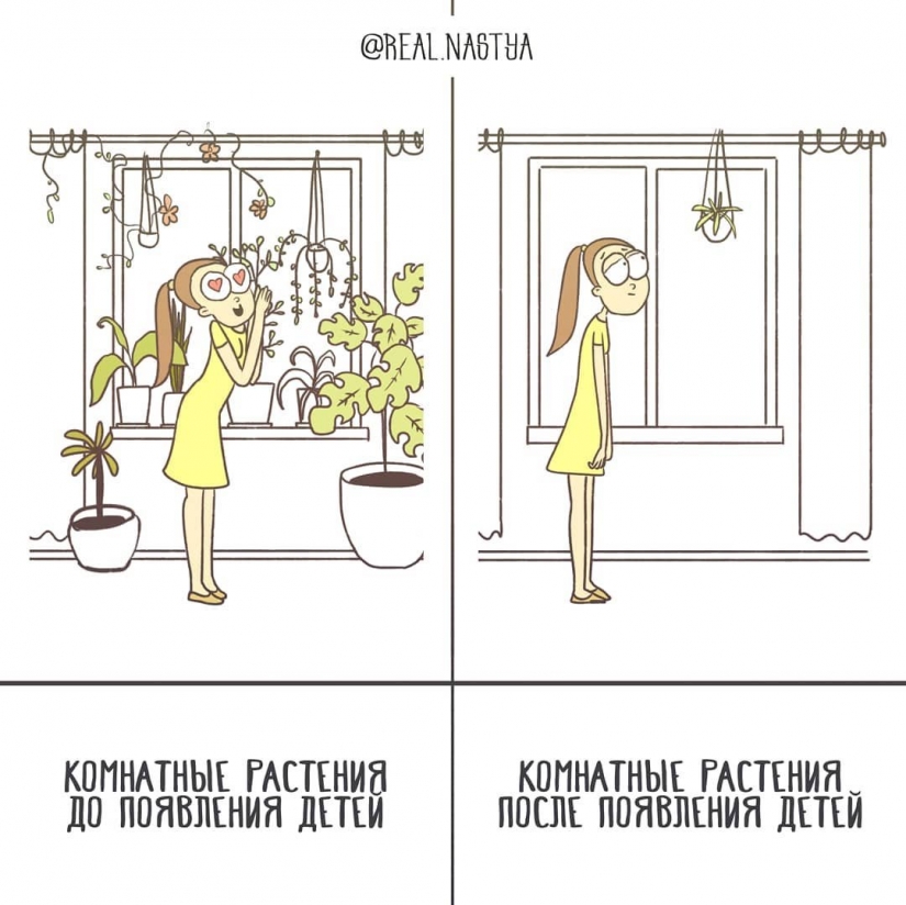 15 divertido y honesto comics acerca de la maternidad de Anastasia Lykova