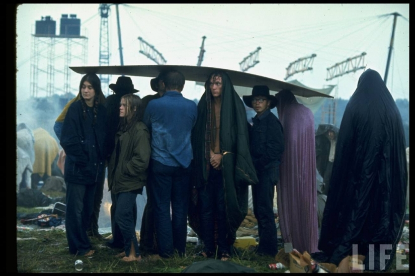 15 fotos atmosféricas del archivo LIFE para el aniversario de Woodstock