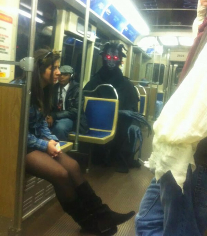 15 strange people seen on the subway 15 strange people seen on the subway