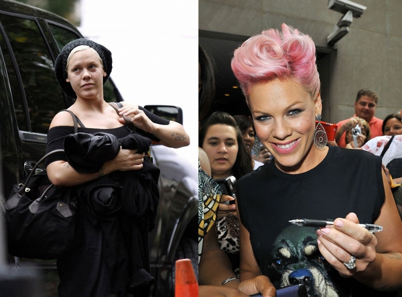 Celebrities without makeup Celebrities without makeup