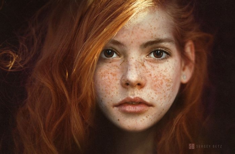 16 fascinating photos of people with freckles