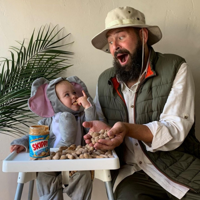 16 hilarious photos dads-merry and daughter-Babes