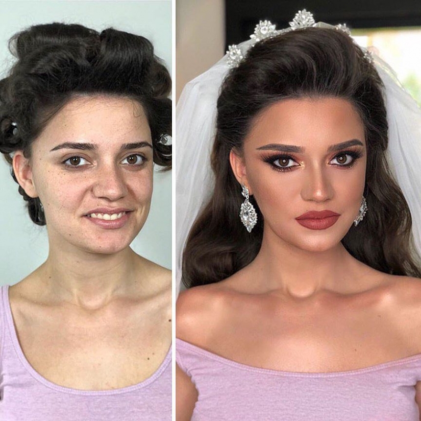 17 fotos que prueban que el maquillaje es una fuerza poderosa