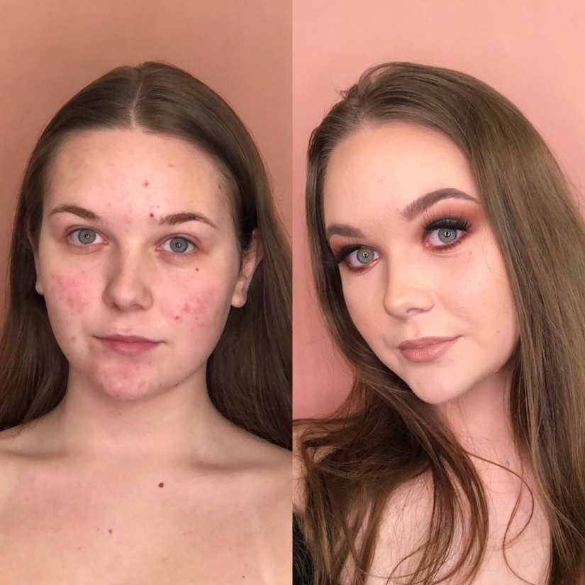 17 fotos que prueban que el maquillaje es una fuerza poderosa