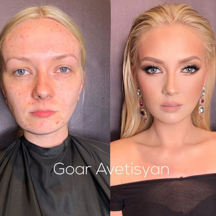 17 fotos que prueban que el maquillaje es una fuerza poderosa