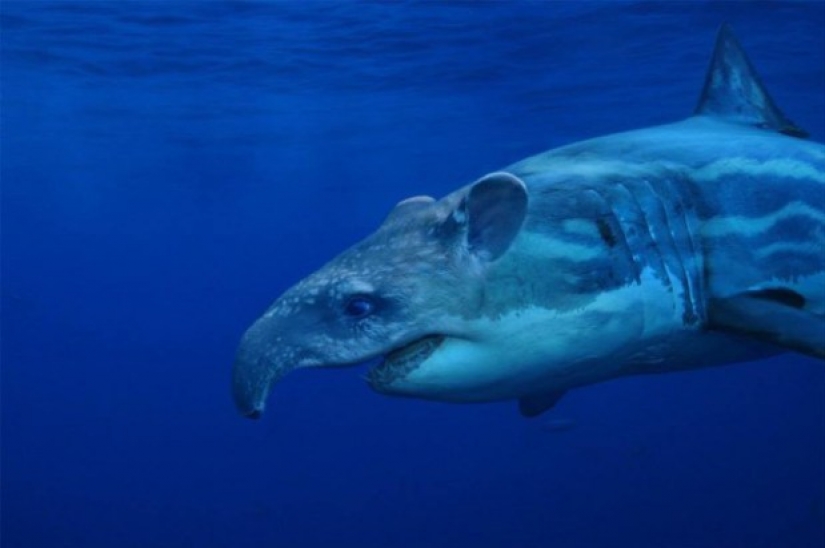 17 híbridos de animales extraños y sorprendentes creados por la imaginación