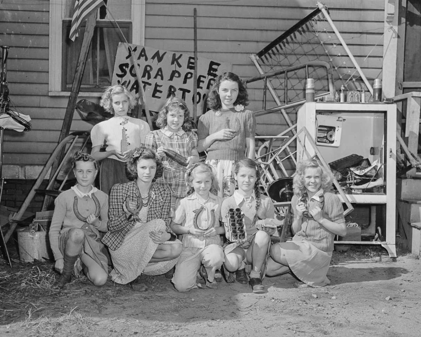 1942: cómo los estadounidenses recolectaron chatarra para la industria militar 1942: cómo los estadounidenses recolectaron chatarra para la industria militar