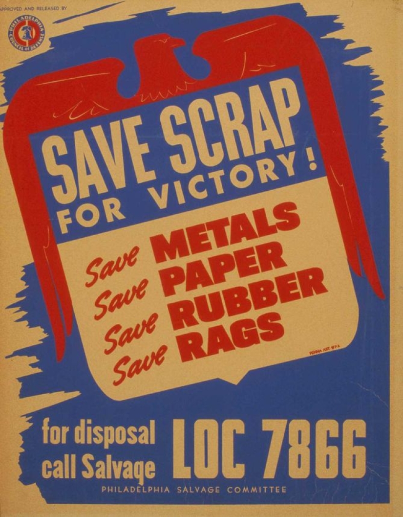 1942: how Americans collected scrap metal for the military industry 1942: how Americans collected scrap metal for the military industry