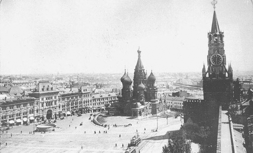 20 fascinating photos of Moscow of the beginning of the last century
