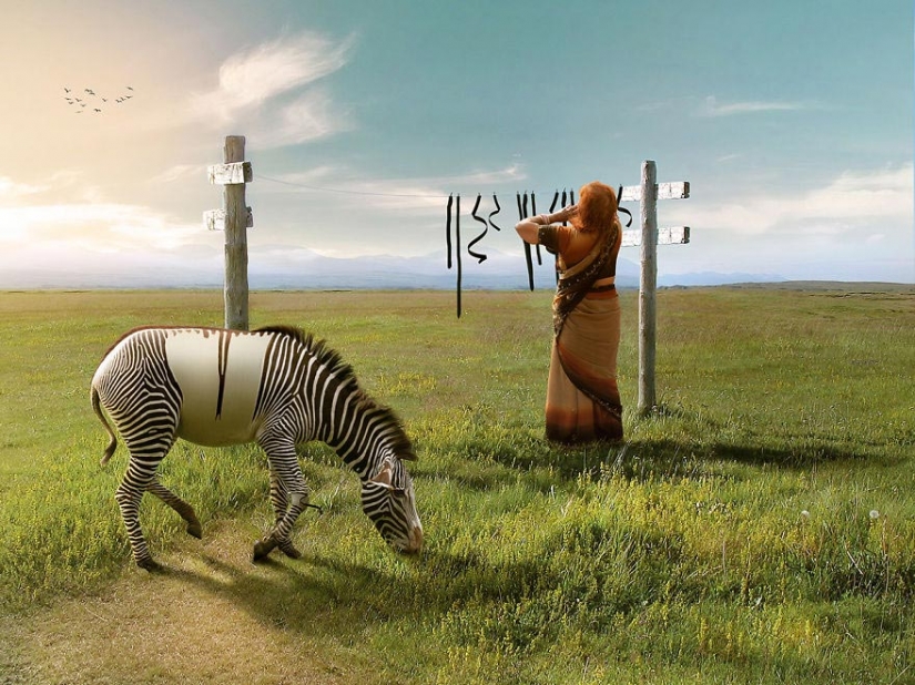 20 fun photo manipulations by digital artist Anil Saxen