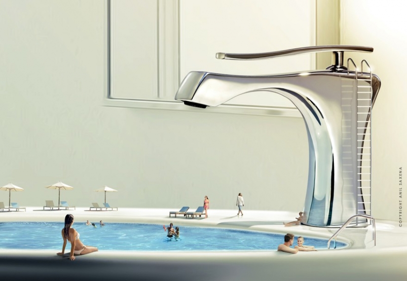 20 fun photo manipulations by digital artist Anil Saxen