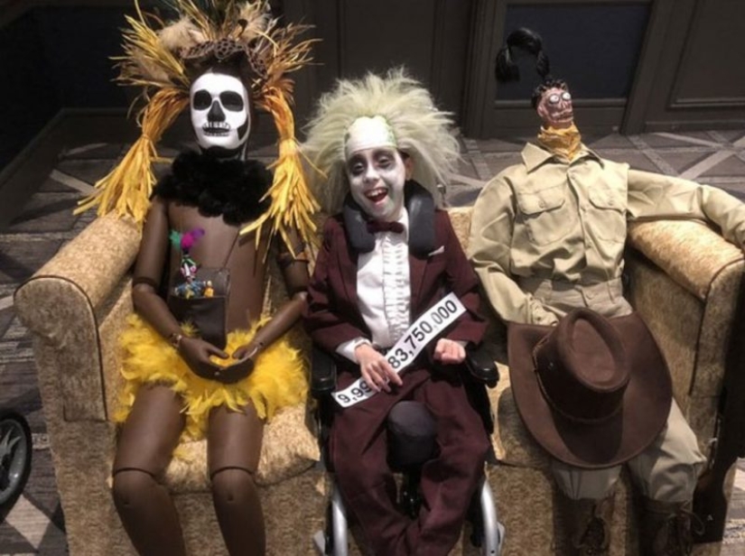 20 personas que se merecen un premio por sus disfraces de Halloween 20 personas que se merecen un premio por sus disfraces de Halloween