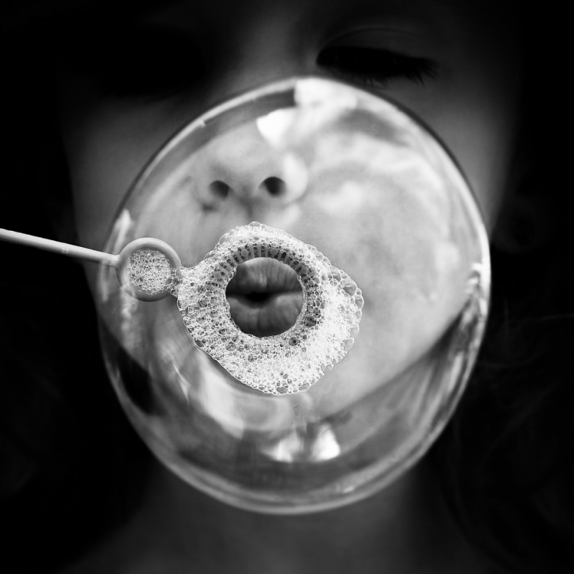20 tomas en blanco y negro, en la que los fotógrafos a la izquierda un trozo de mi alma