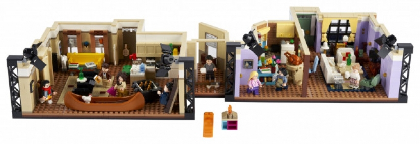 2048 partes y dos apartamentos: LEGO lanza un conjunto basado en la serie de televisión "Amigos»