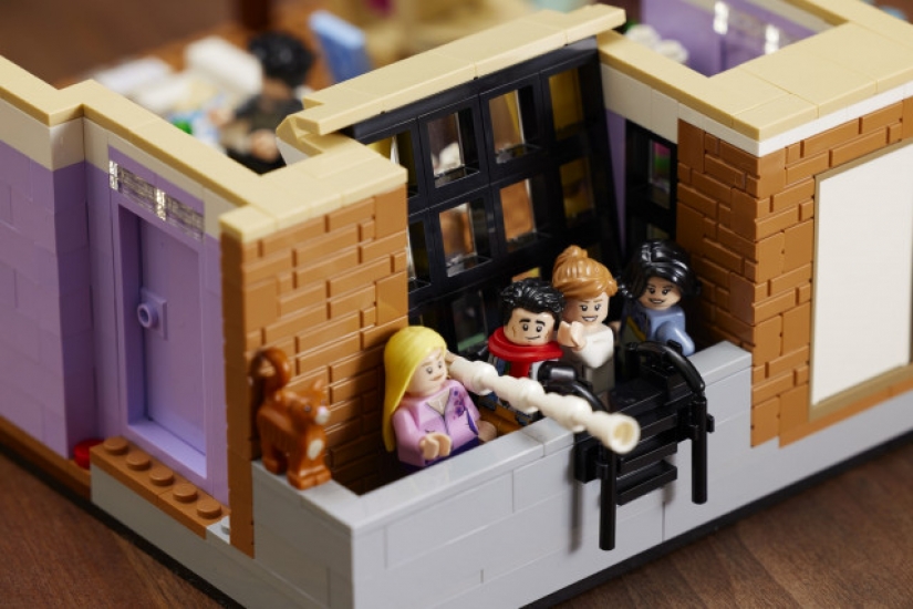 2048 partes y dos apartamentos: LEGO lanza un conjunto basado en la serie de televisión "Amigos»