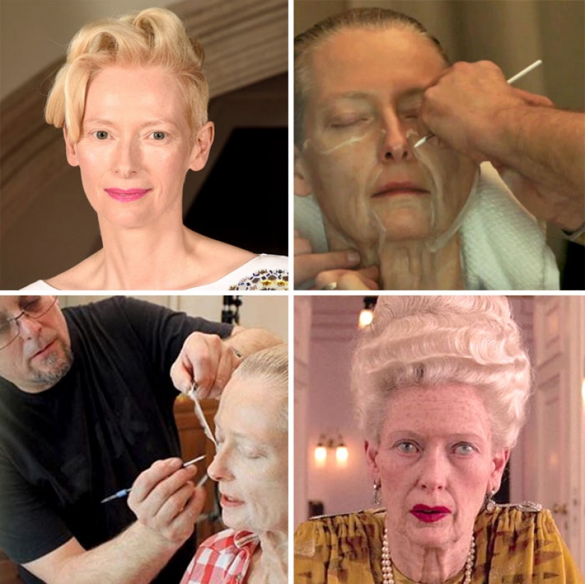 22 before and after shots showing how much effort has gone into Hollywood makeup