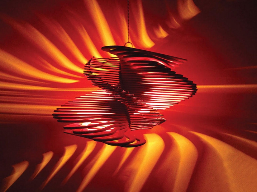 22 ideas for making lamps and chandeliers from everyday objects