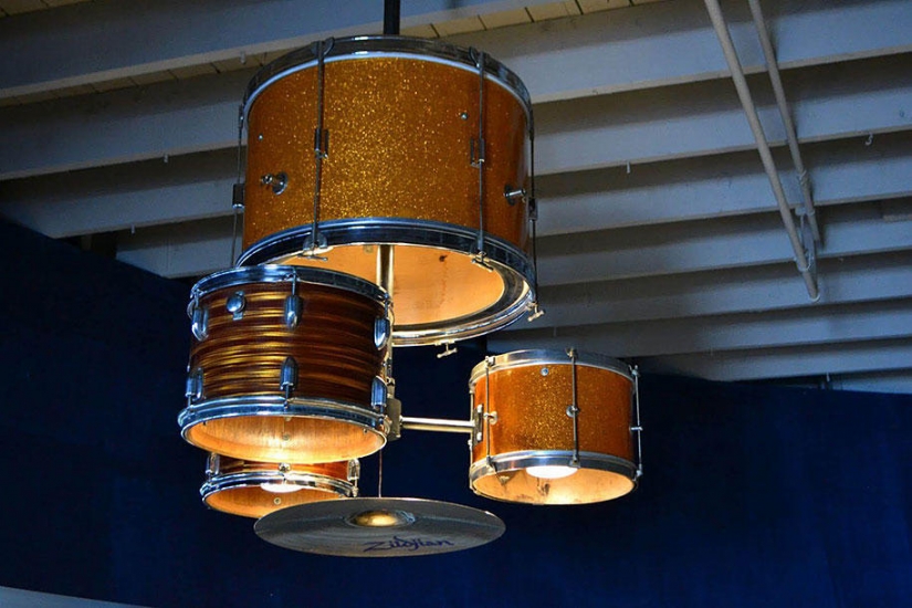 22 ideas for making lamps and chandeliers from everyday objects