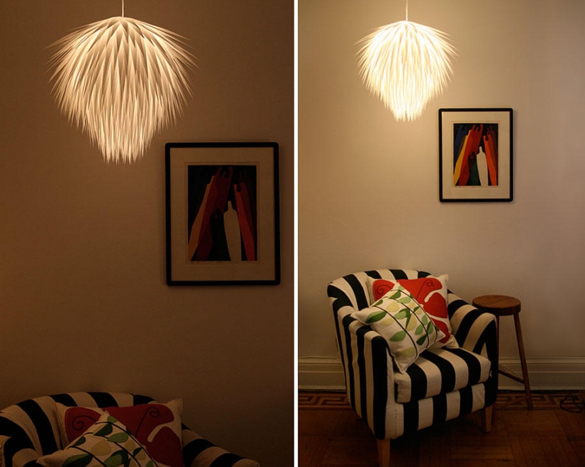 22 ideas for making lamps and chandeliers from everyday objects