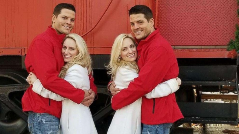 2+2=6: two pairs of twins who married each other are waiting for replenishment in a large family