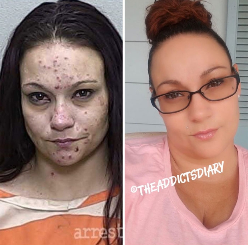 25 photos of people before and after overcoming addiction 25 photos of people before and after overcoming addiction