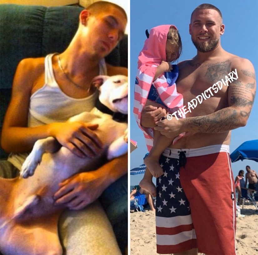 25 photos of people before and after overcoming addiction 25 photos of people before and after overcoming addiction